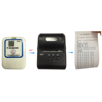 Bluetooth temperature sensor beacon bluetooth low energy temperature data logger